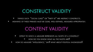 Construct Validity