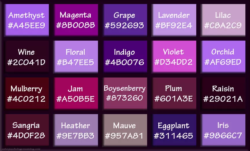 Dark Purple Hex Code