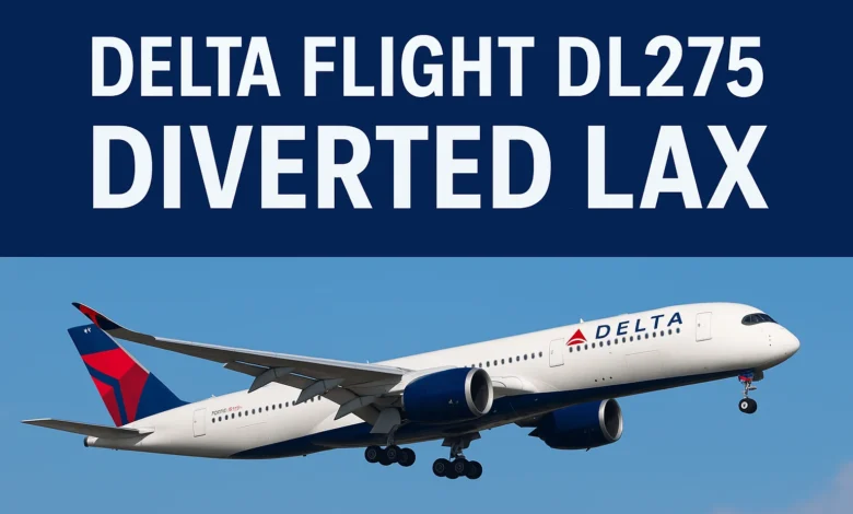 Delta Flight DL275 Diverted LAX