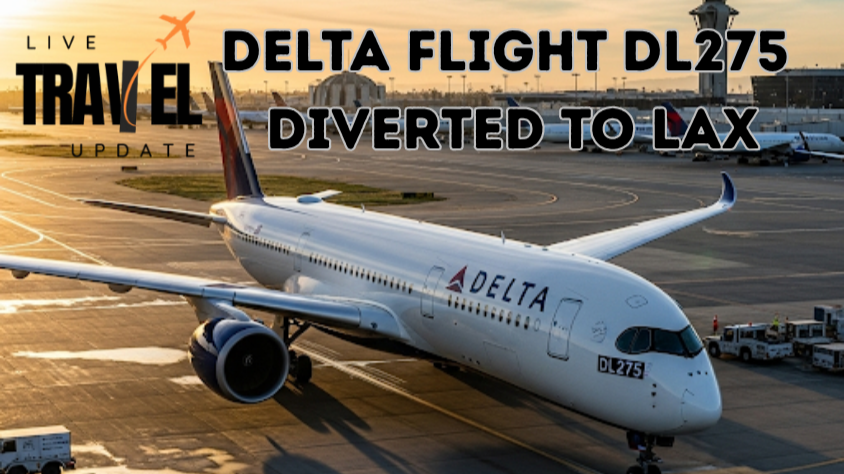 Delta Flight DL275 Diverted LAX