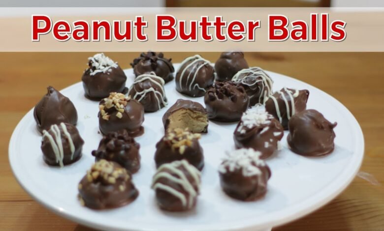 How to Make Peanut Butter Balls