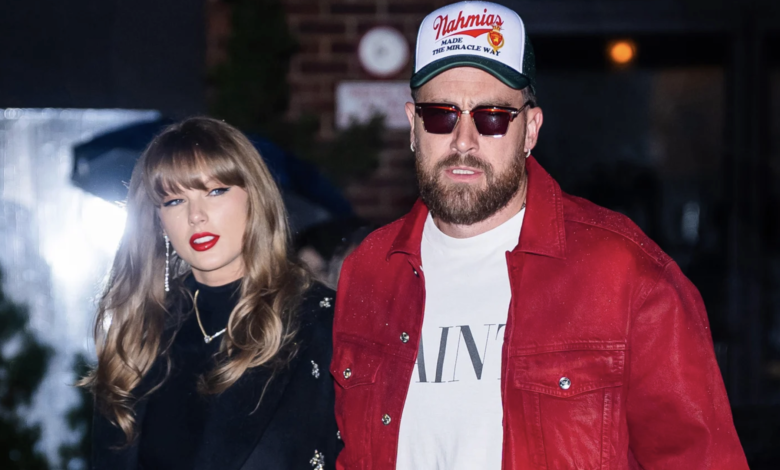 Taylor Swift and Travis Kelce
