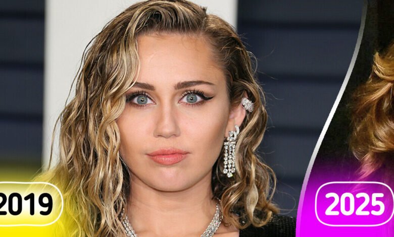 Miley Cyrus 2025 Face