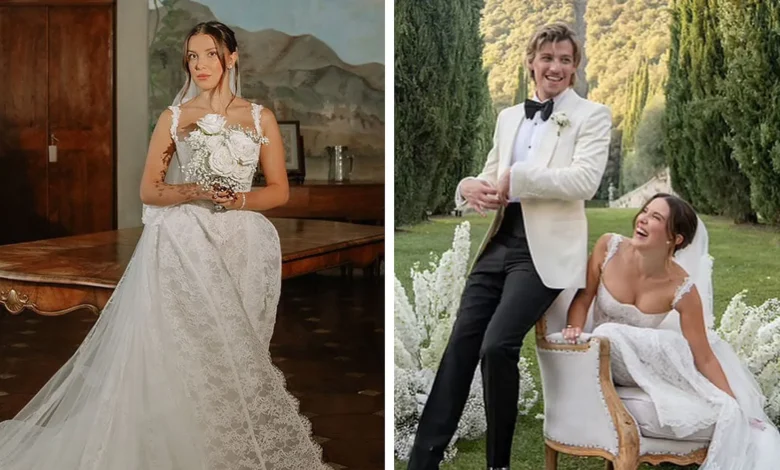Millie Bobby Brown Wedding Dress