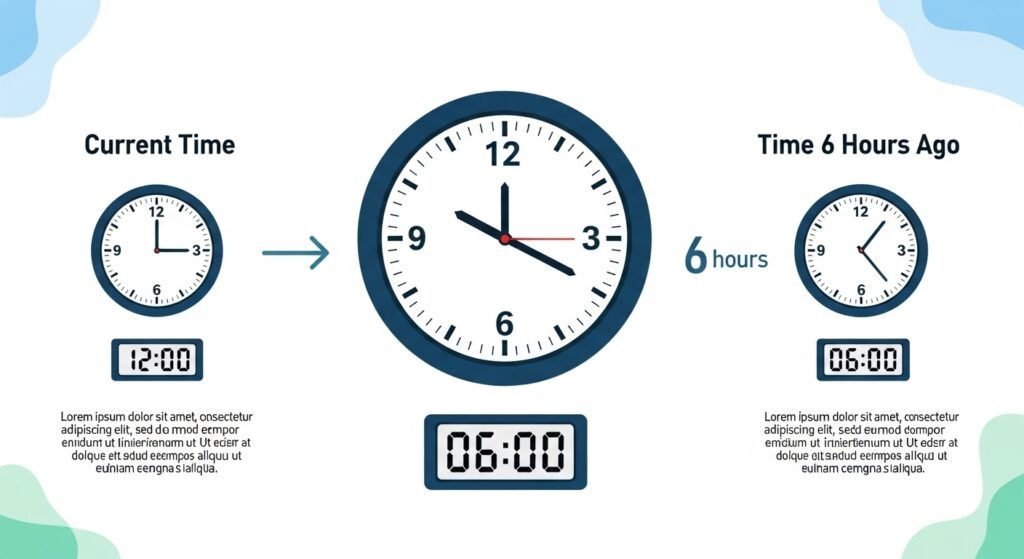 What Time Was It 6 Hours Ago