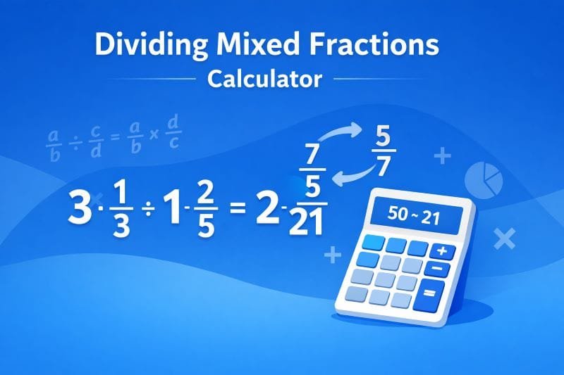 mixed fraction calculator