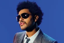 The Weeknd and Christian Bale